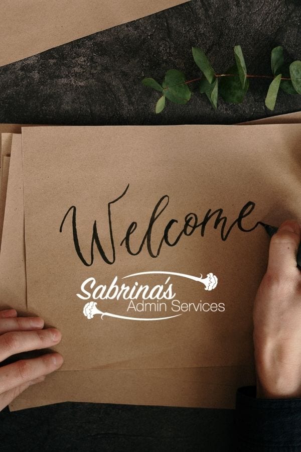 Welcome to Sabrina's Admin Services Blog