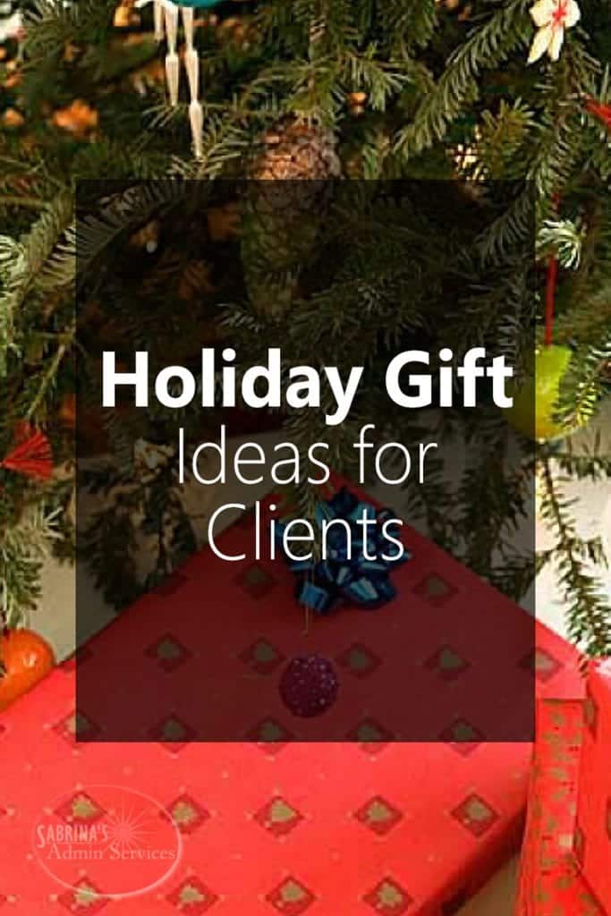 Holiday Gift Ideas for Clients!