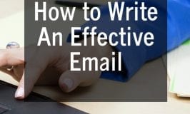 How to Write An Effective Email
