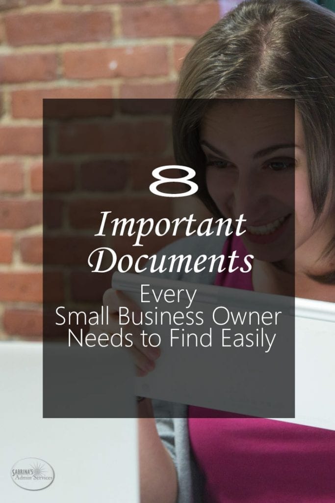 8 Important Documents Every Small Business Owner Needs to Find Easily