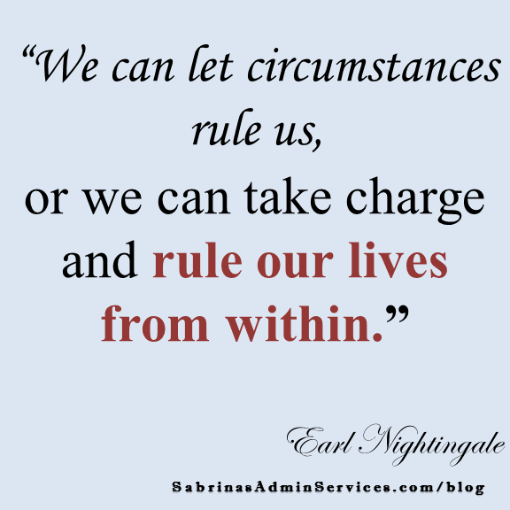 rule our lives from within