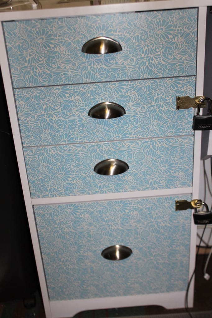 After photo of filing cabinet