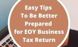 Easy Tips To Be Better Prepared for EOY Tax Return featured image