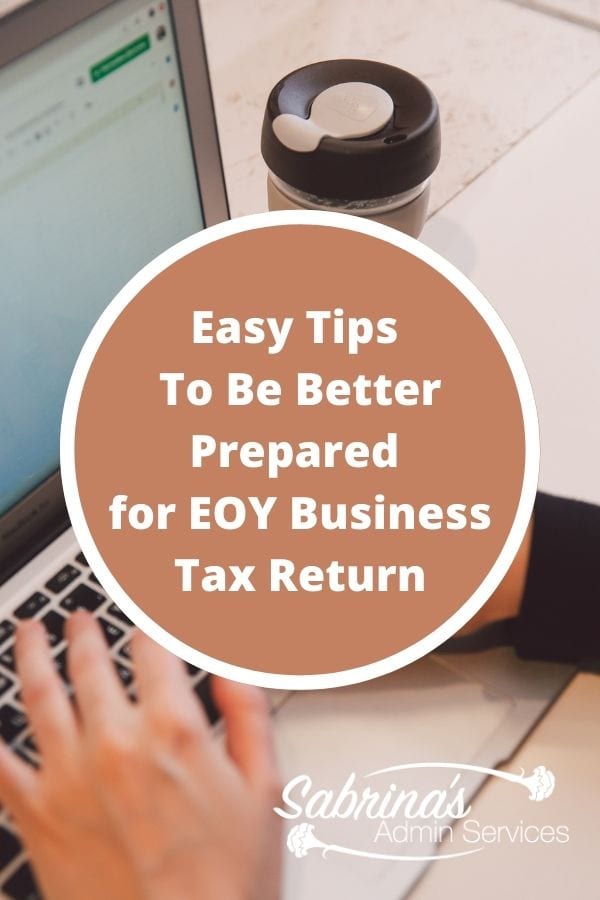 Easy Tips To Be Better Prepared for EOY Tax Return featured image