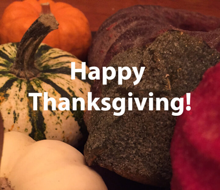 Happy Thanksgiving from Sabrina's Admin Services