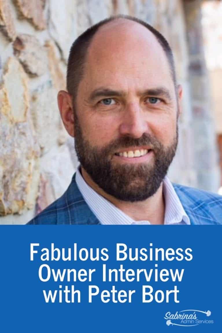Fabulous Business Owner Interview with Peter Bort