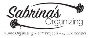 Sabrina's Organizing Blog
