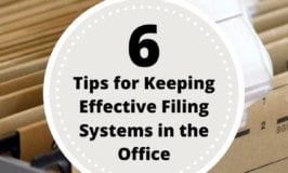 Tips for Keeping Effective Filing Systems in the Office - featured image