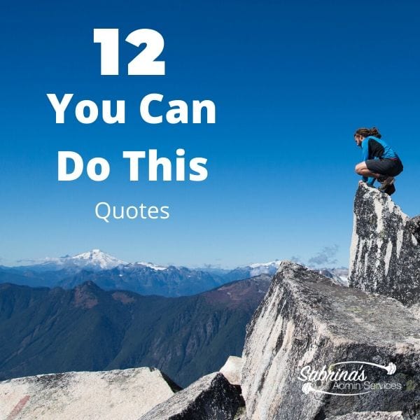 12 You can do this quotes for small business owners
