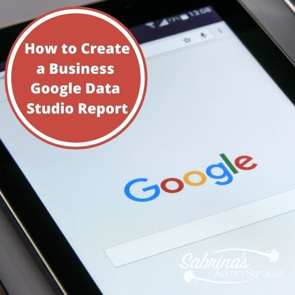 How to create a Business Google Data Studio Report square image