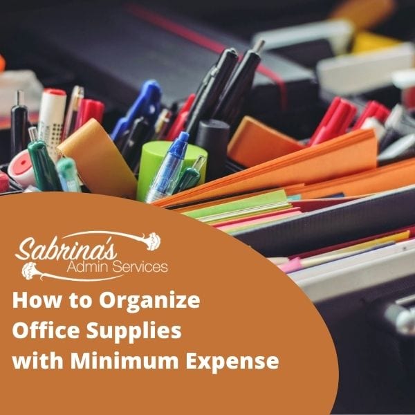 How to Organize Office Supplies with Minimum Expense square image
