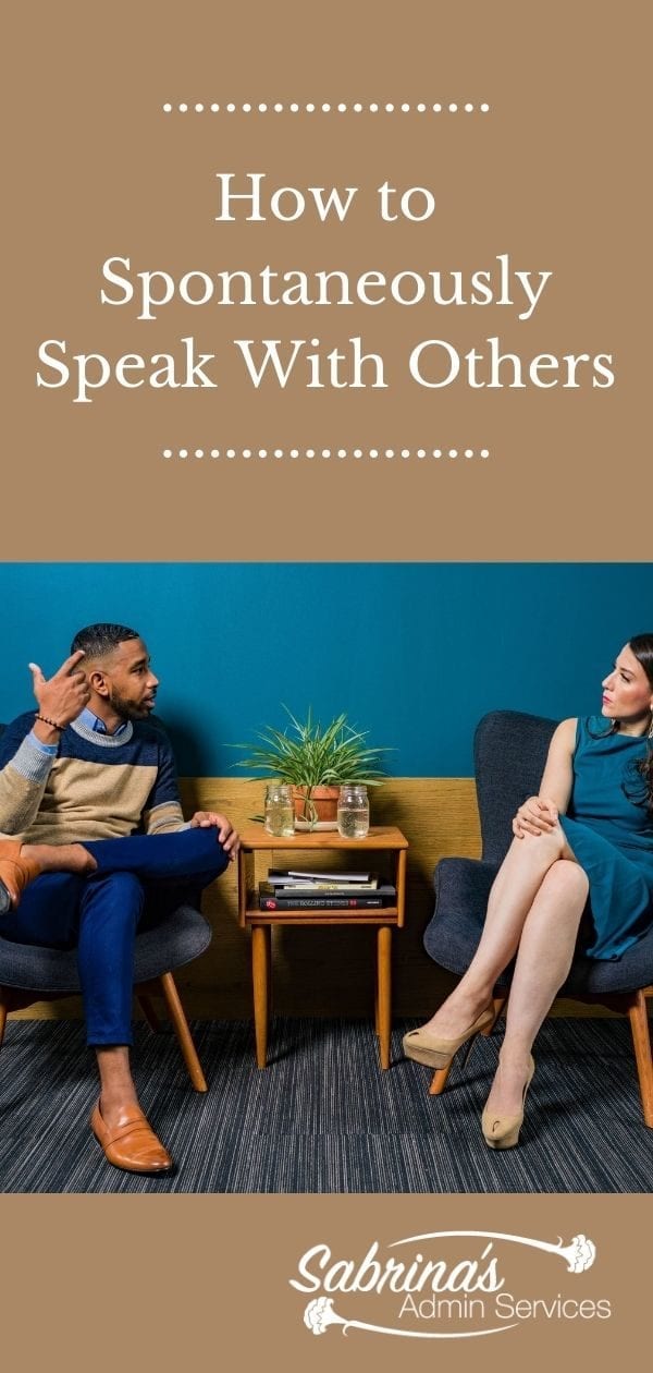 How to Spontaneously Speak with Others - long image