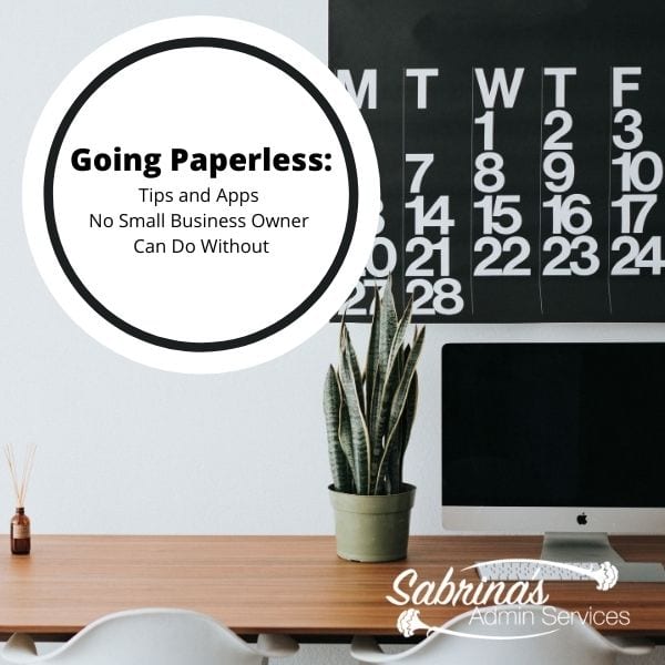 Tips on Going Paperless in Your Small Business - square image