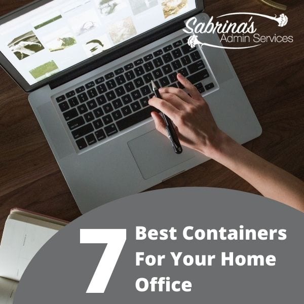 7 Best Containers for Your Home Office - square image