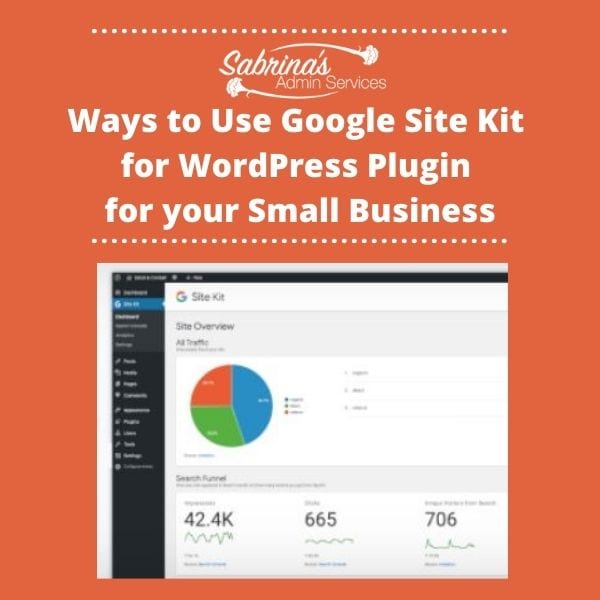 Ways to Use Google Site Kit for WordPress Plugin for your Small Business - square image