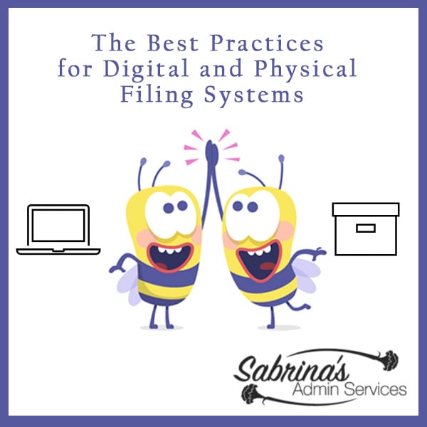 Best Practices for Digital and Physical Filing Systems - square image