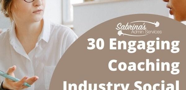 30 Engaging Coaching Industry Social Media Post Ideas - square image