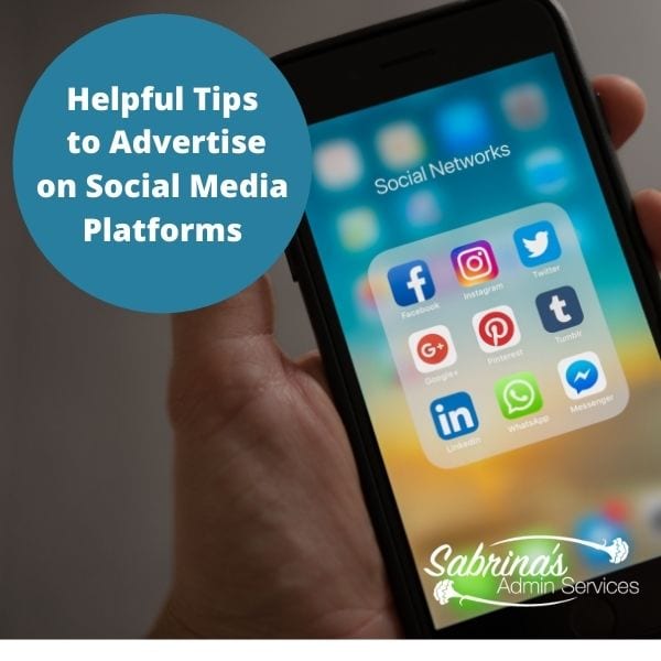 Helpful Tips to Advertise on Social Media Platforms - square image