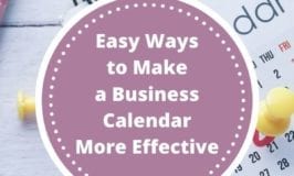 Easy Ways to Make a Business Calendar More Effective - featured image
