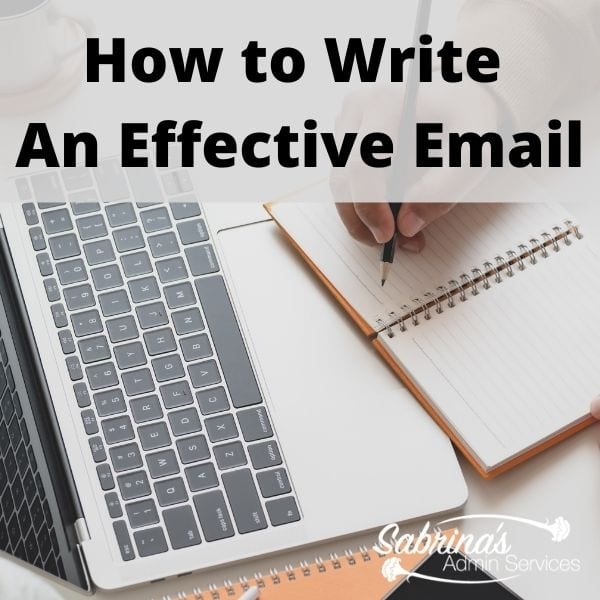 How to Write an Effective Email - square image