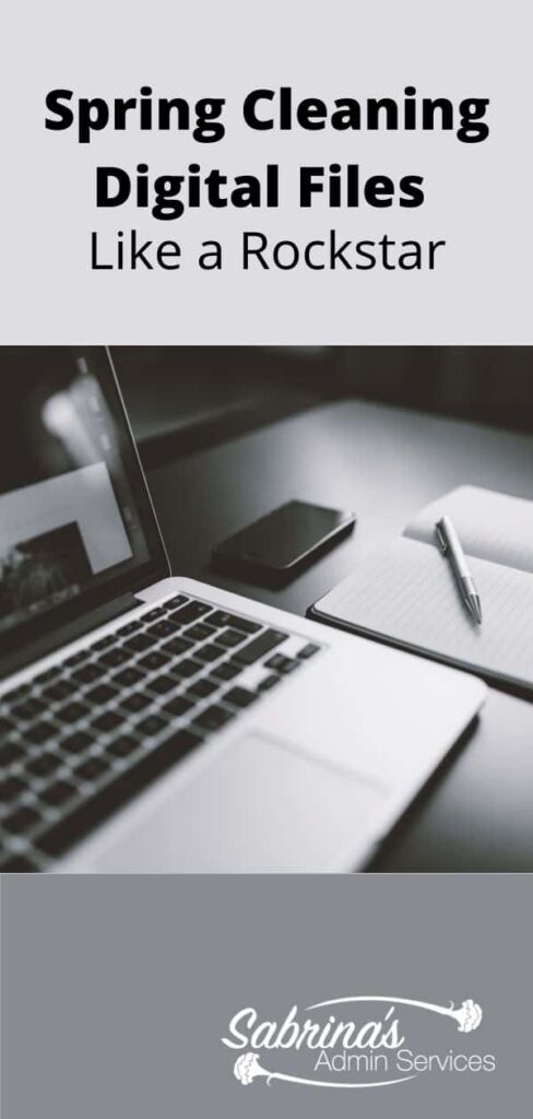 Digital Data Spring Clean How to Easily Spring Clean Small Business Digital Files - Sabrinas ...