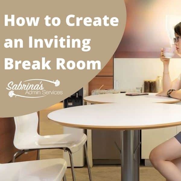 How to Create an Inviting Breakroom - square image
