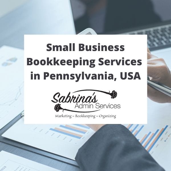 Small Business Bookkeeping in Pennsylvania, USA