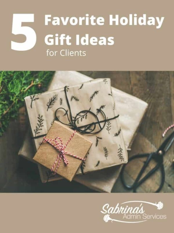 5 Favorite Holiday Gift Ideas for Clients - featured image