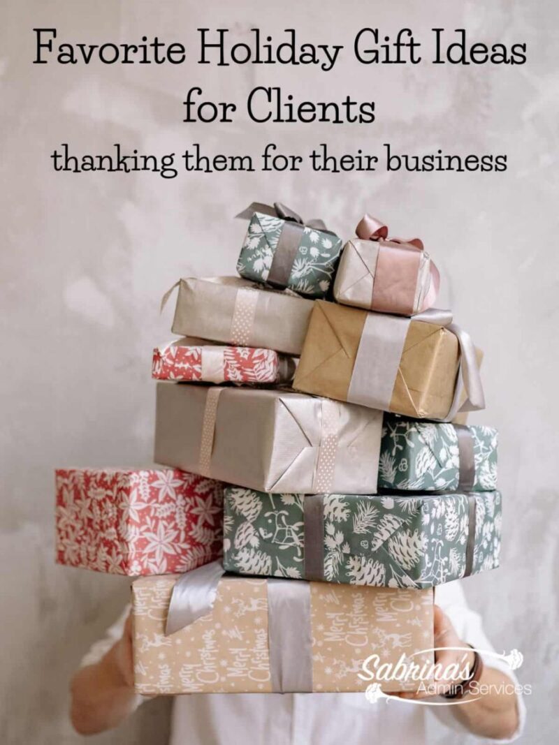 Favorite Holiday Gift Ideas for Clients to thank them for their business - #giftideas #businessgiftideas #giftideasforclients