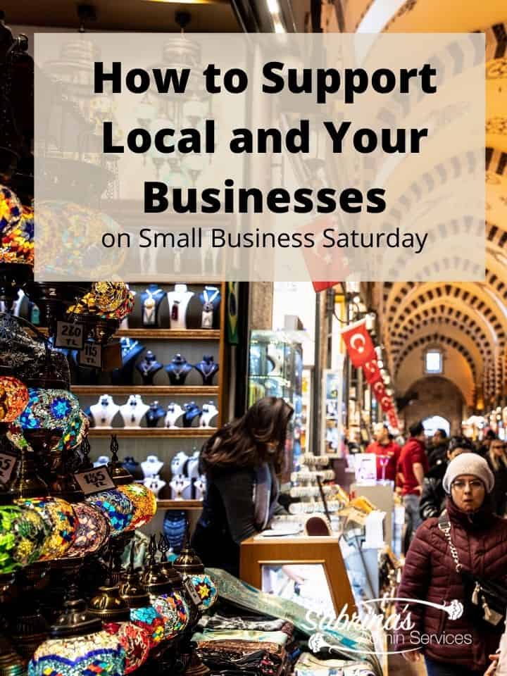 How to Support Local and Your Businesses on Small Business Saturday featured image