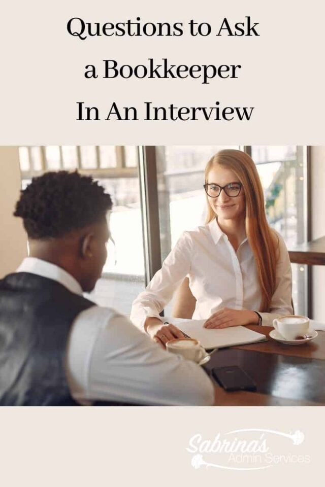 Questions to Ask a Bookkeeper In An Interview featured image
