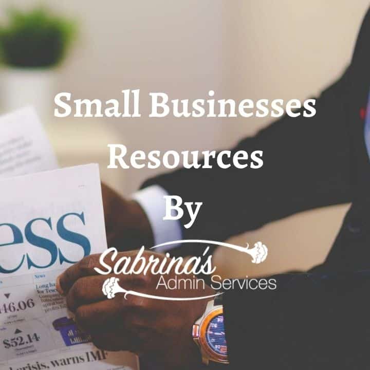 Small Businesses Resources By sabrinasadminservices square image