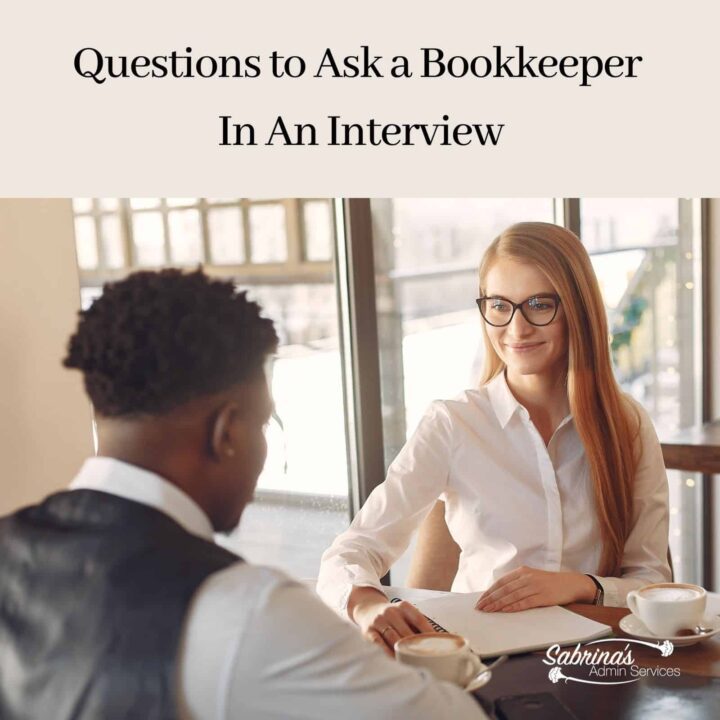 questions to ask a bookkeeper in an interview square image