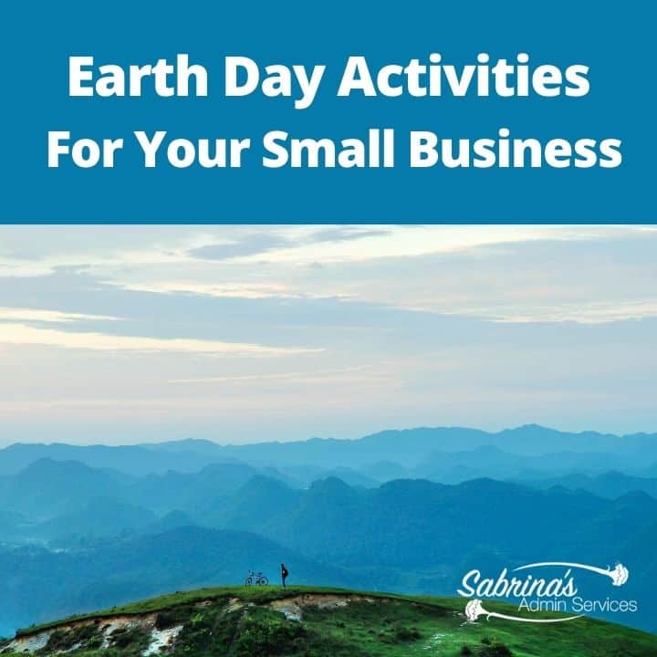 Earth Day Activities for Your Small Business square image