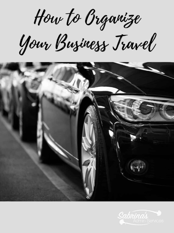 How to Organize Your Business Travel - featured image