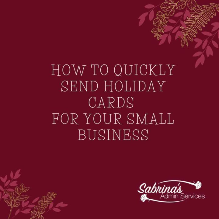 How to quickly send holiday cards for your small business square image