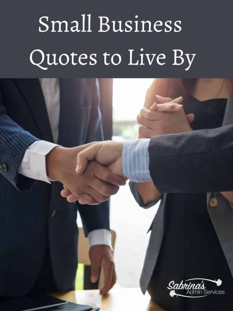 Small Business Quotes to Live By Featured Image