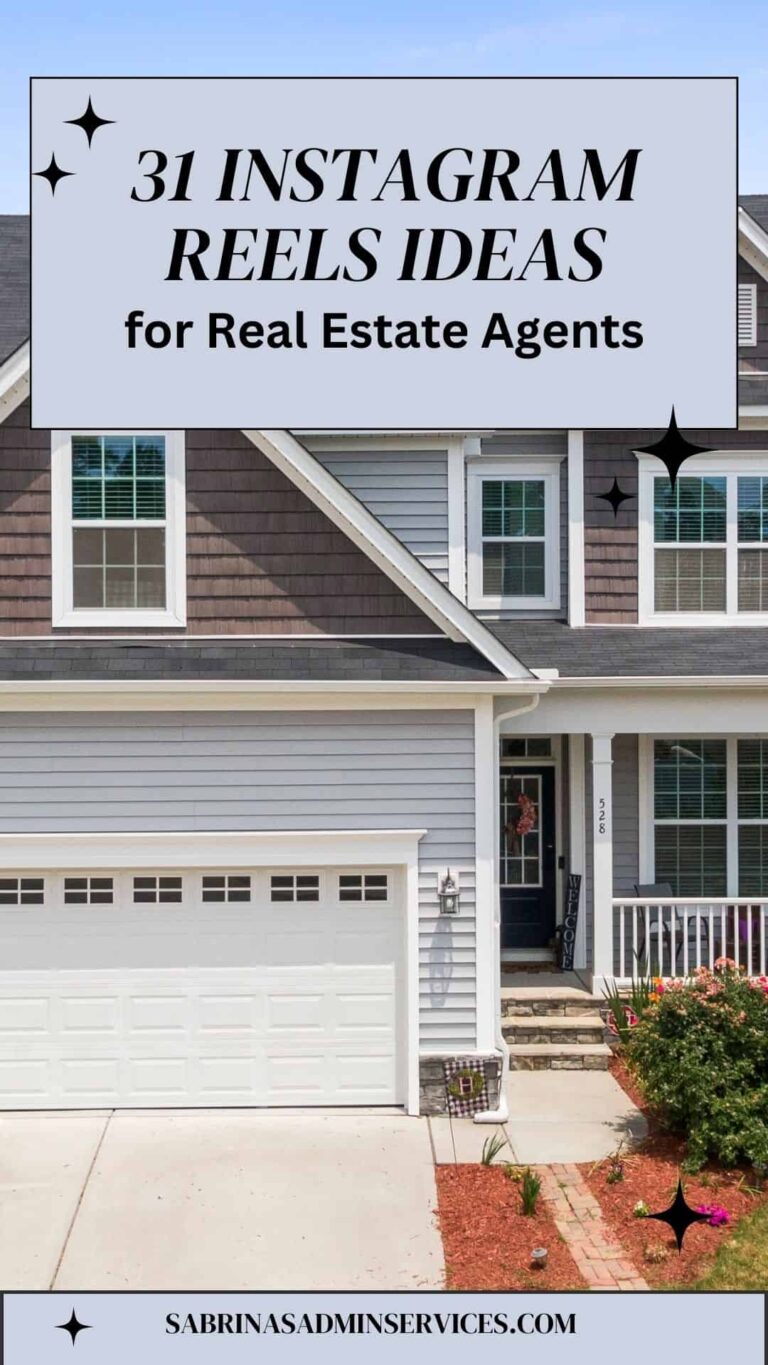 31 Clever Real Estate Instagram Reels Ideas