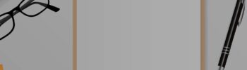 notepad with glasses and pen and the overlay of the title of the post in the top center