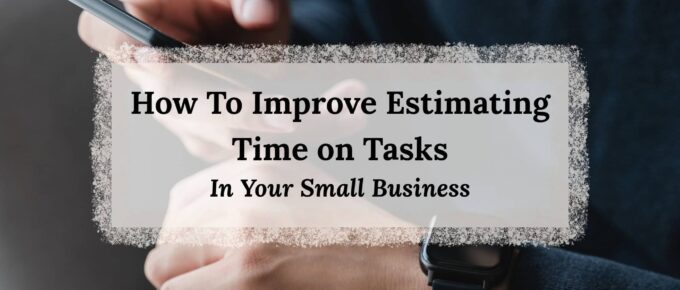 A person holding their phone and texting and the title in the center of image - square image