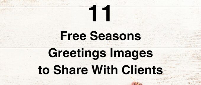 11 Free Seasons Greetings Images to Share with Your Clients This Year - square image