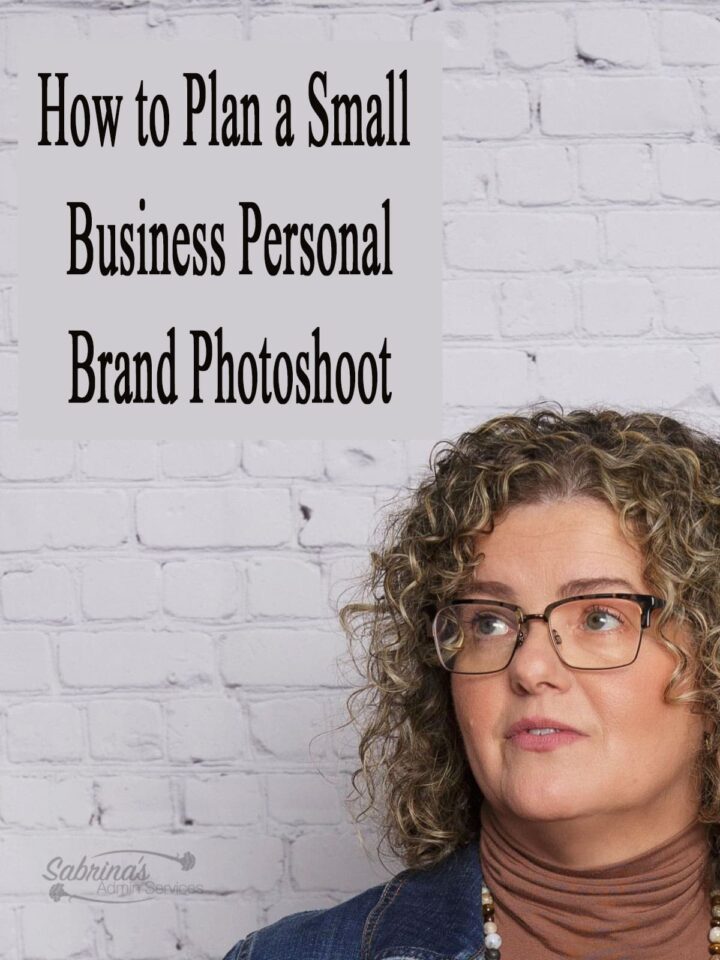 How to Plan a Small Business Personal Brand Photoshoot - Featured image