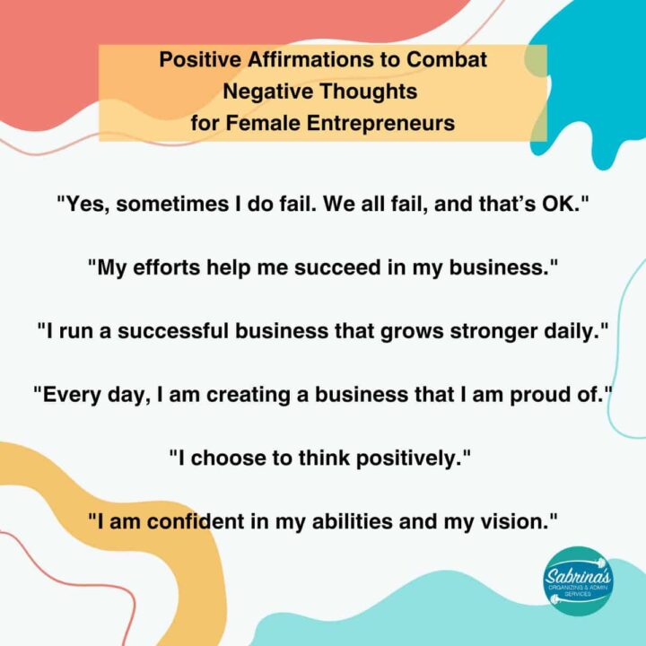 Positive Affirmations for Female Entrepreneurs List