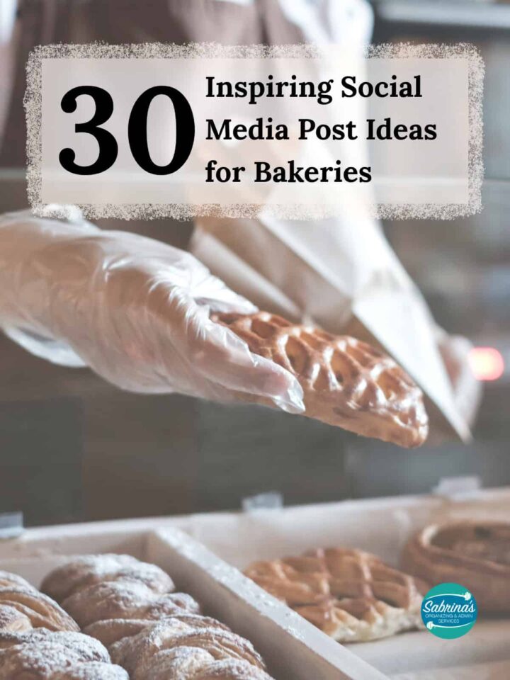 Title at the top center pinterest size image - a person hands with a pastry in her hand.