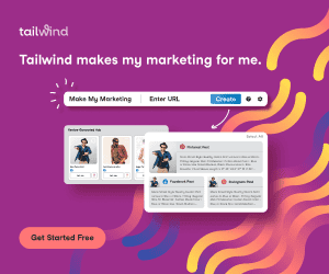 Tailwind - ad - Tailwind makes my marketing for me. get started free