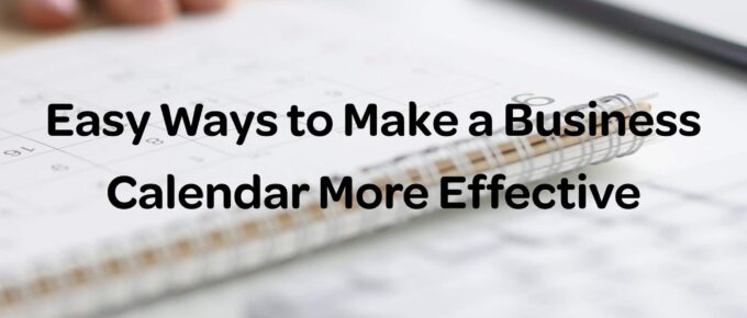 a calendar and a person's hand - title of post at the center. Square image size